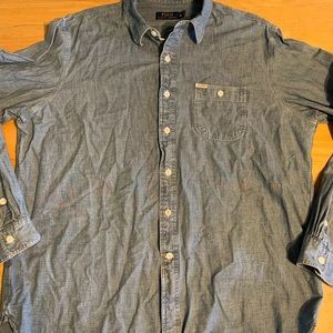 Polo Ralph Lauren XL L/S Denim Button Up Shirt